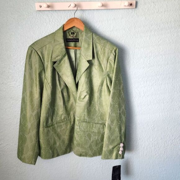 Pamela McCoy sneak print blazer sport jacket contemporary new with tags - Picture 1 of 16